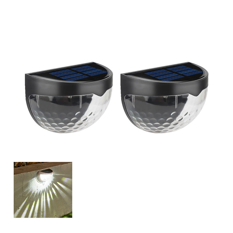 Lumières solaires décoratives étanches pour clôture extérieure