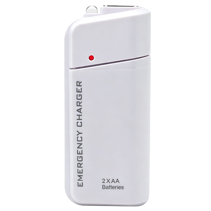 Chargeur de téléphone portable d'urgence Batterie AA Power Bank avec lampe de poche LED