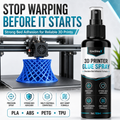 Spray adhésif pour plateau d'imprimante 3D - Aide à réduire le décollement et favorise la première couche