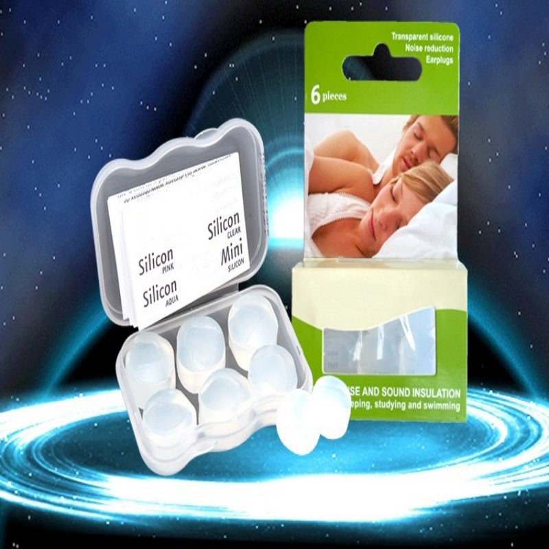 Bouchons d'oreille modelables en silicone pour dormir