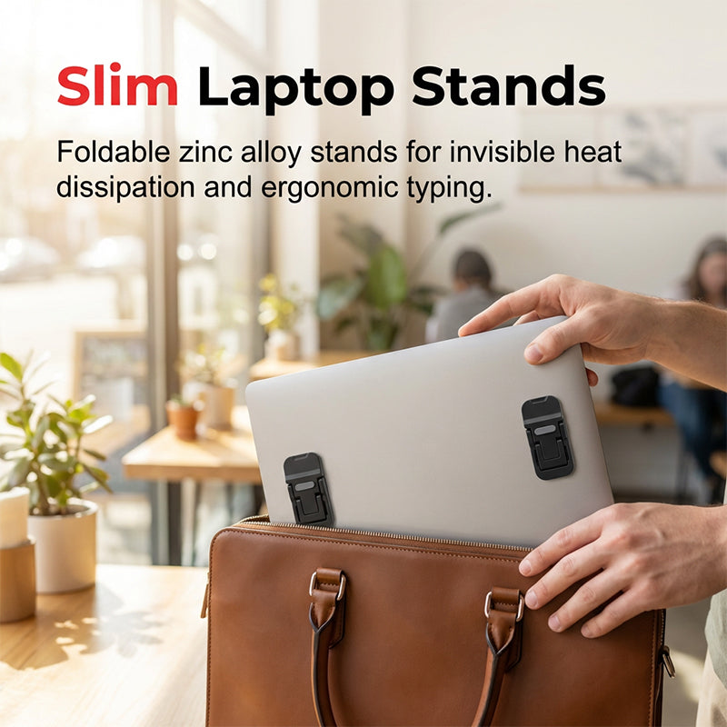 Support d'ordinateur portable pliable mini pour bureau