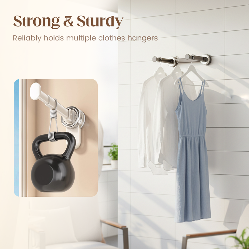 Égouttoir pliable télescopique à ventouses