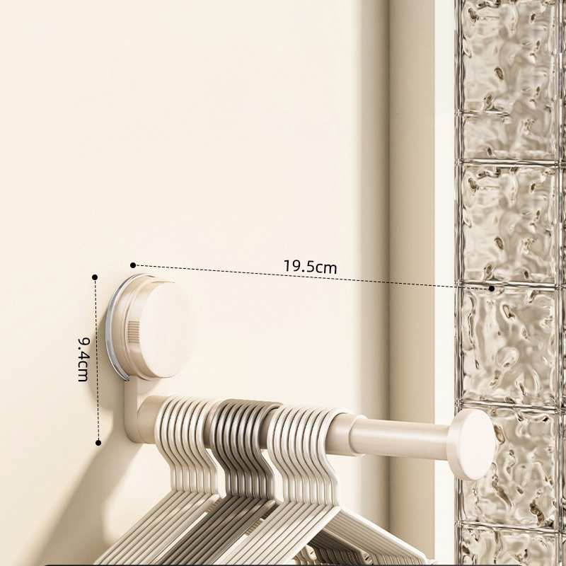 Égouttoir pliable télescopique à ventouses