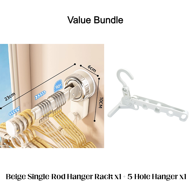 Égouttoir pliable télescopique à ventouses