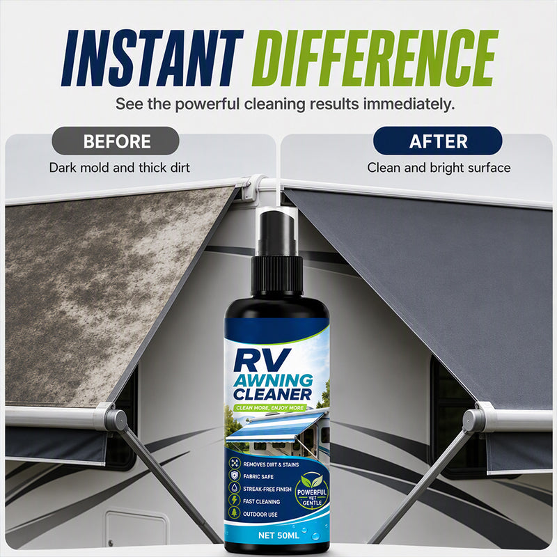 Nettoyant puissant en spray pour auvent de véhicule récréatif