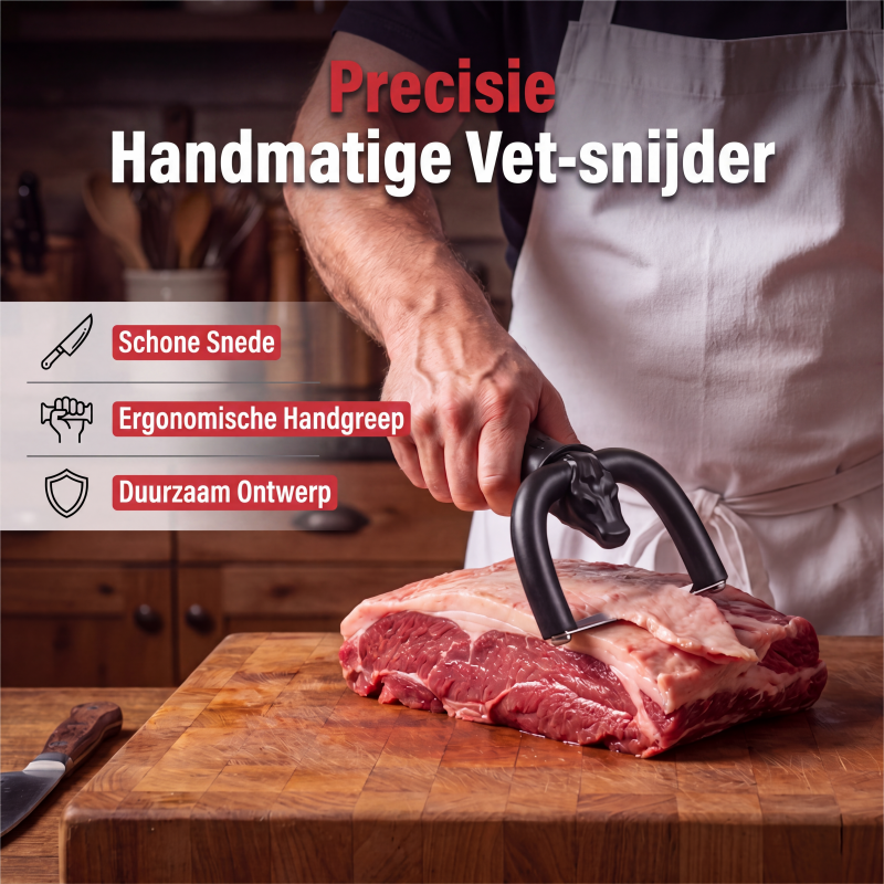 Vous gaspillez de la bonne viande maigre en parant le gras ? Économisez jusqu'à 60 % ! Épurateur de gras à viande manuel U©\Shape