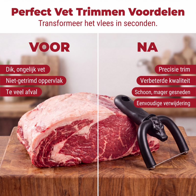 Vous gaspillez de la bonne viande maigre en parant le gras ? Économisez jusqu'à 60 % ! Épurateur de gras à viande manuel U©\Shape