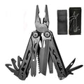 Pinces multifonctions pliantes robustes, outil de survie multifonction portable avec couteau, tournevis, avec pochette de transport pour le camping, l'extérieur, la maison