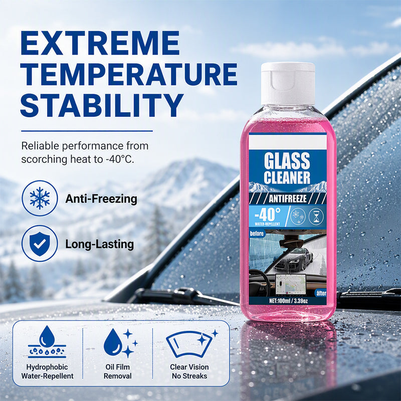 Nettoyant Vitres de Voiture Antigel Hydrophobe