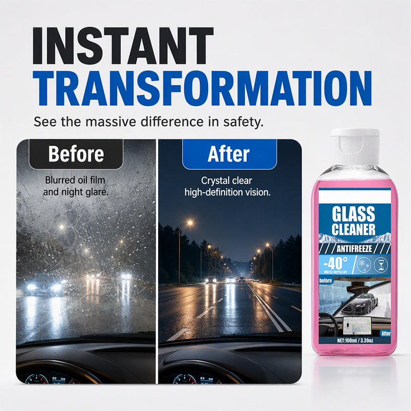 Nettoyant Vitres de Voiture Antigel Hydrophobe