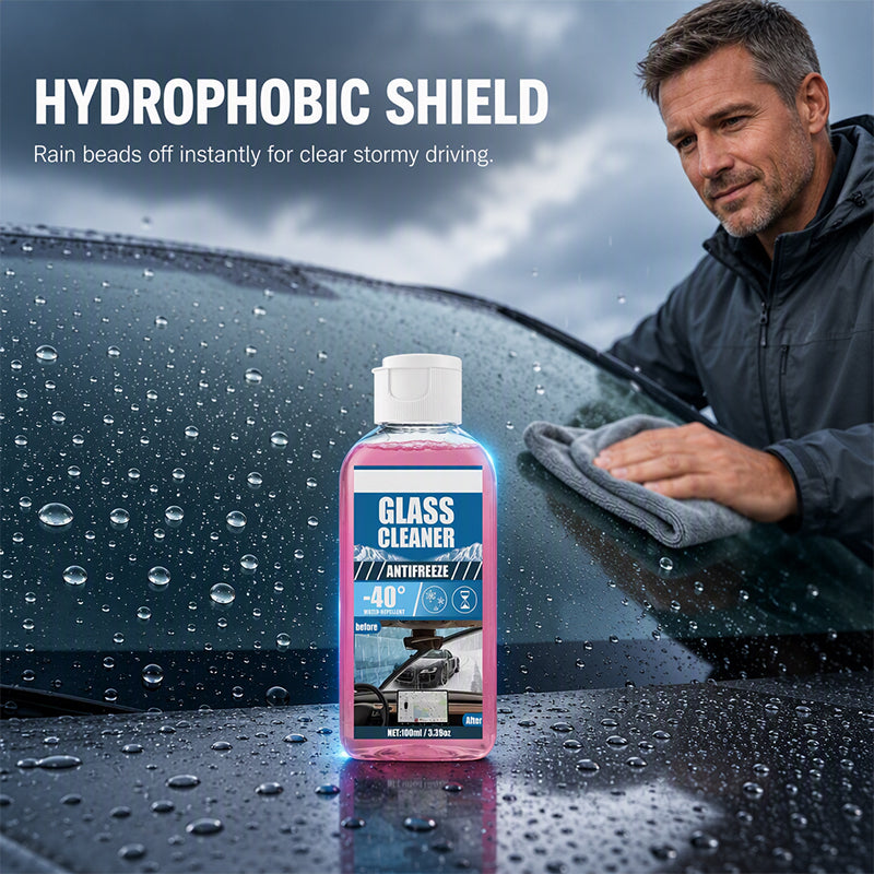 Nettoyant Vitres de Voiture Antigel Hydrophobe