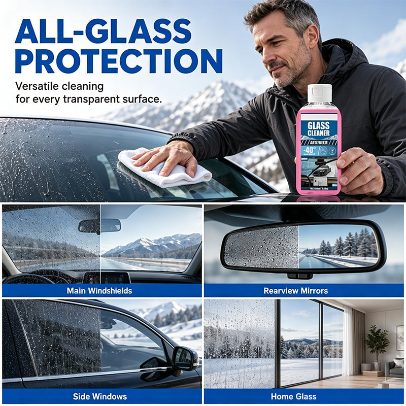 Nettoyant Vitres de Voiture Antigel Hydrophobe