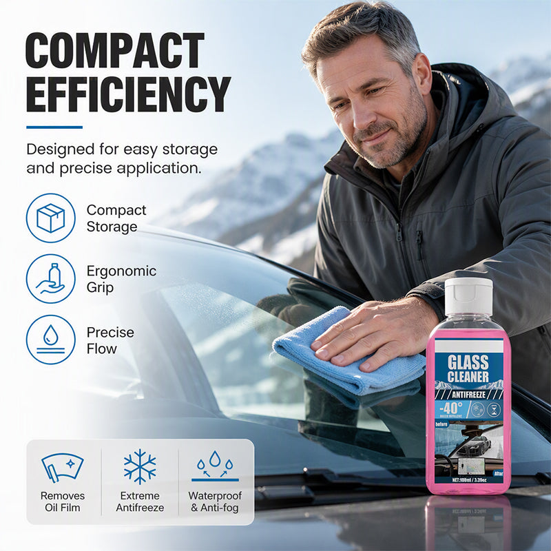 Nettoyant Vitres de Voiture Antigel Hydrophobe