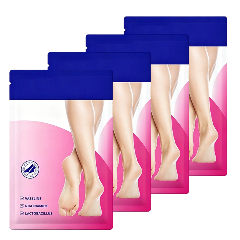 Masque Hydratant pour les Pieds Secs et Craquelés – Hydratation Intense et Exfoliation pour une Peau Douce comme celle d'un Bébé !
