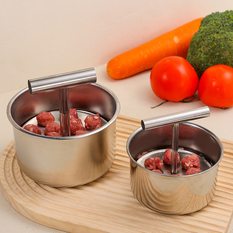 Moule à boulettes de viande en acier inoxydable pour cuisine