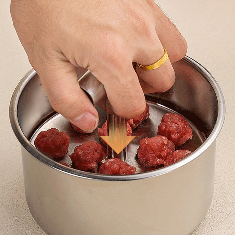 Moule à boulettes de viande en acier inoxydable pour cuisine