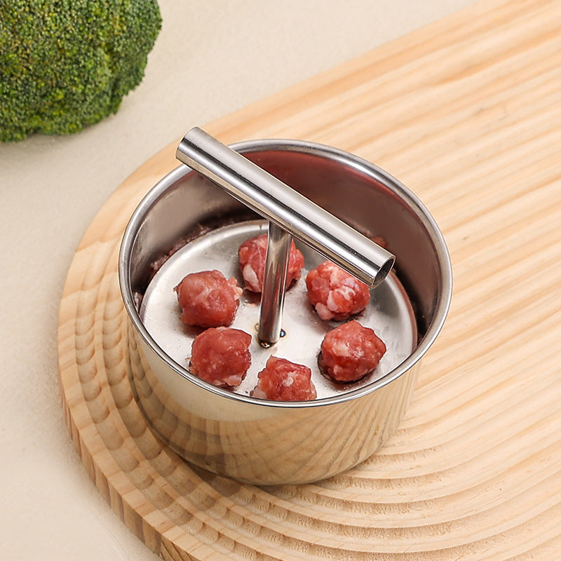 Moule à boulettes de viande en acier inoxydable pour cuisine