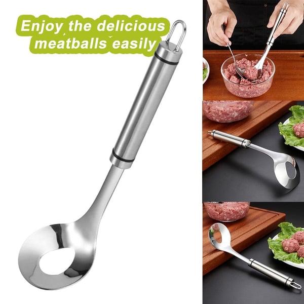 Cuillère à boulettes ! Antiadhésive, pour prélever et égoutter – le cadeau parfait. Une cuisine sans dégâts – procurez-vous la vôtre !