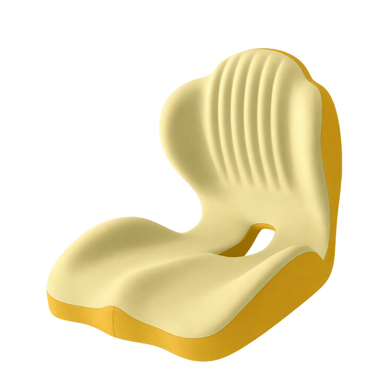 C'est vraiment bon pour votre corps. Coussin de siège ergonomique en mousse à mémoire de forme avec support dorsal – Restez confortable toute la journée, parfait pour le bureau, la voiture et la maison.
