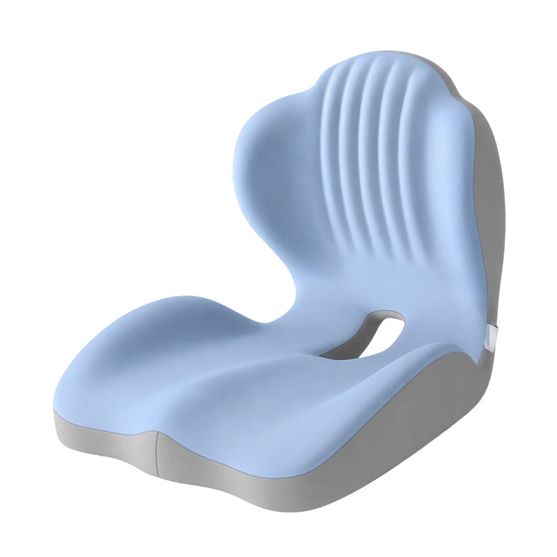 C'est vraiment bon pour votre corps. Coussin de siège ergonomique en mousse à mémoire de forme avec support dorsal – Restez confortable toute la journée, parfait pour le bureau, la voiture et la maison.
