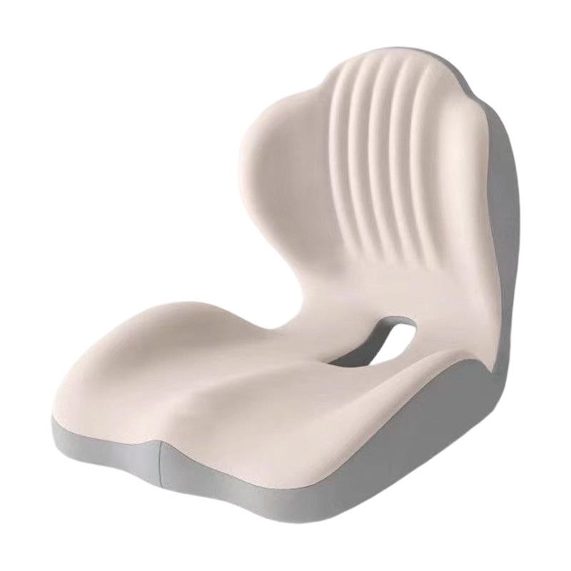 C'est vraiment bon pour votre corps. Coussin de siège ergonomique en mousse à mémoire de forme avec support dorsal – Restez confortable toute la journée, parfait pour le bureau, la voiture et la maison.
