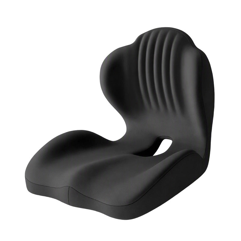 C'est vraiment bon pour votre corps. Coussin de siège ergonomique en mousse à mémoire de forme avec support dorsal – Restez confortable toute la journée, parfait pour le bureau, la voiture et la maison.