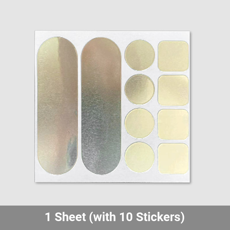 Kit d'autocollants acryliques multi-usages pour réparation de casseroles et poêles
