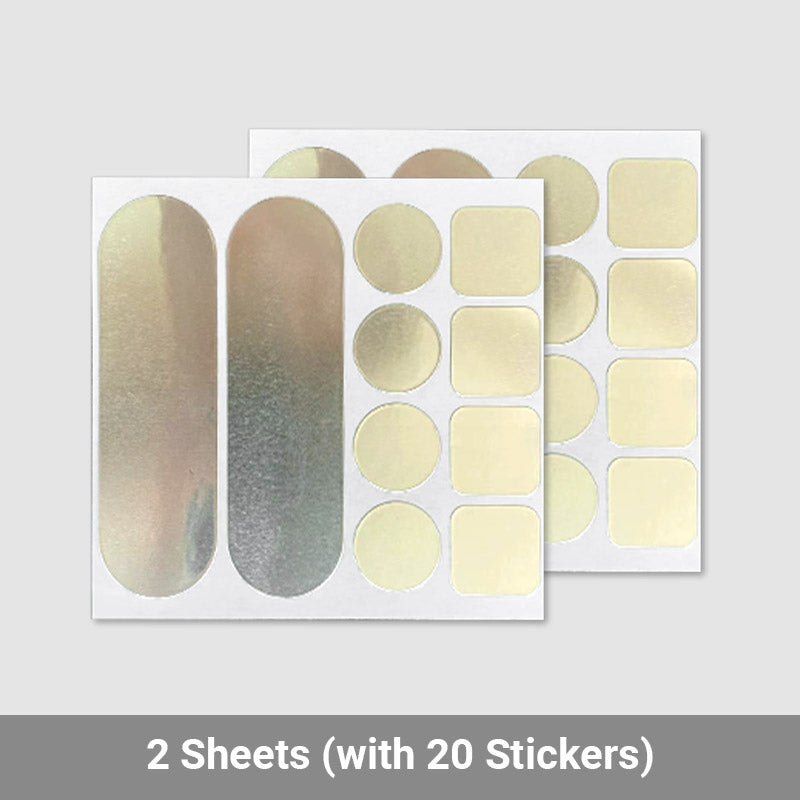 Kit d'autocollants acryliques multi-usages pour réparation de casseroles et poêles