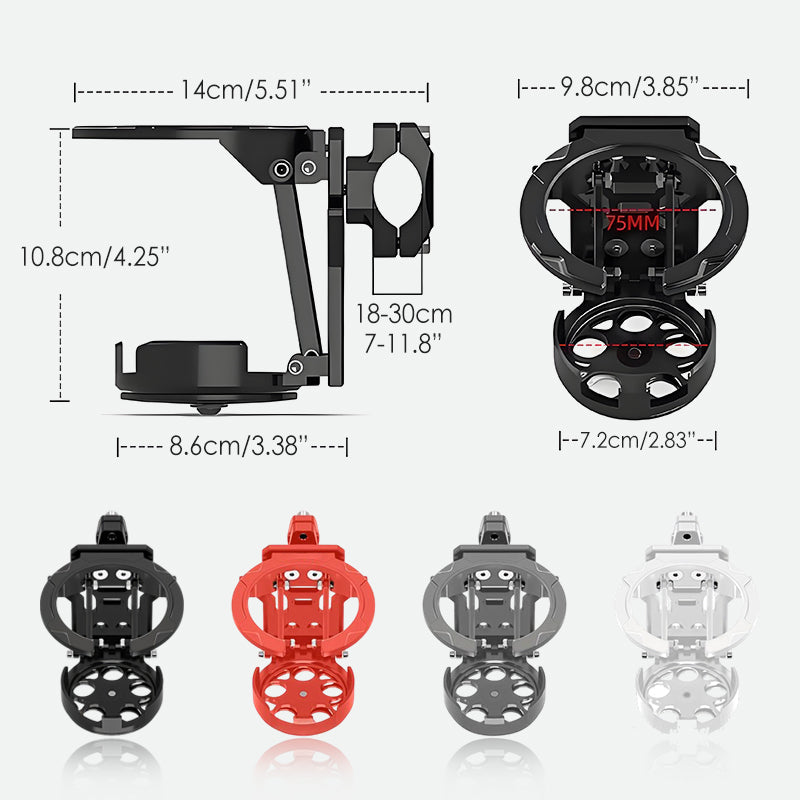 Porte-bidon pliable pour vélo