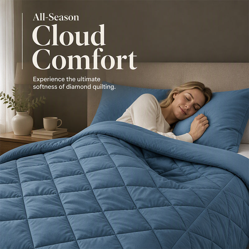 Ensemble de couvre-lit matelassé 3 pièces avec taies d'oreiller – Offre spéciale à durée limitée