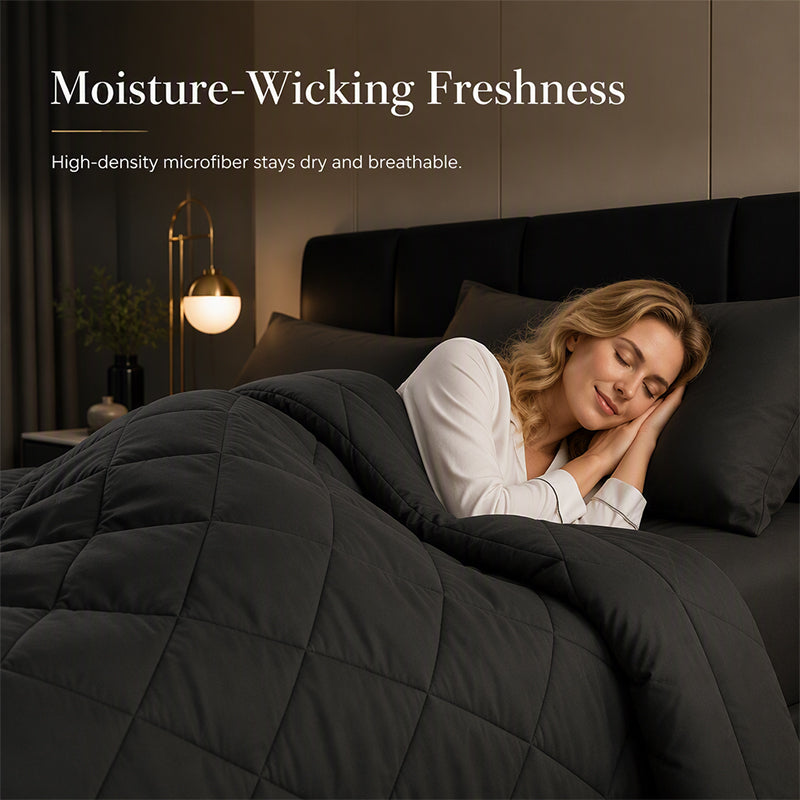 Ensemble de couvre-lit matelassé 3 pièces avec taies d'oreiller – Offre spéciale à durée limitée