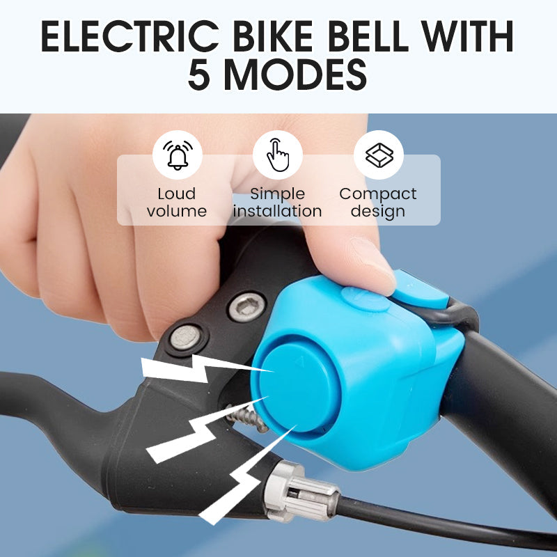 Klaxon de vélo électrique avec 5 modes