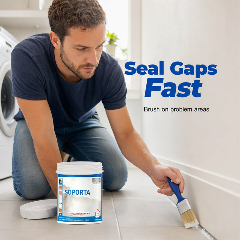 MAINTENANT ! Enduit d'étanchéité de réparation multi-surfaces © - Enduit d'étanchéité transparent contre les fuites, enduit de protection invisible contre les fuites pour les fissures, les murs, les toits, les tuyaux