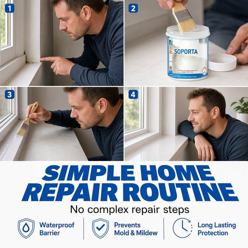 MAINTENANT ! Enduit d'étanchéité de réparation multi-surfaces © - Enduit d'étanchéité transparent contre les fuites, enduit de protection invisible contre les fuites pour les fissures, les murs, les toits, les tuyaux