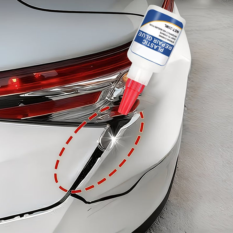 Colle de réparation pour pare-chocs de voiture – Adhérence forte, imperméable et résistante à la chaleur