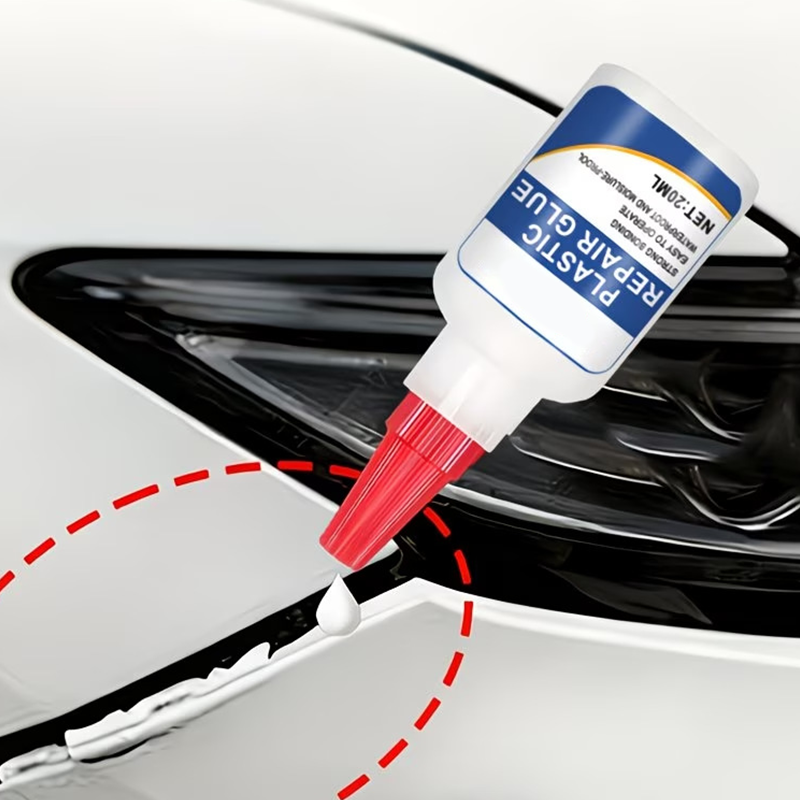 Colle de réparation pour pare-chocs de voiture – Adhérence forte, imperméable et résistante à la chaleur