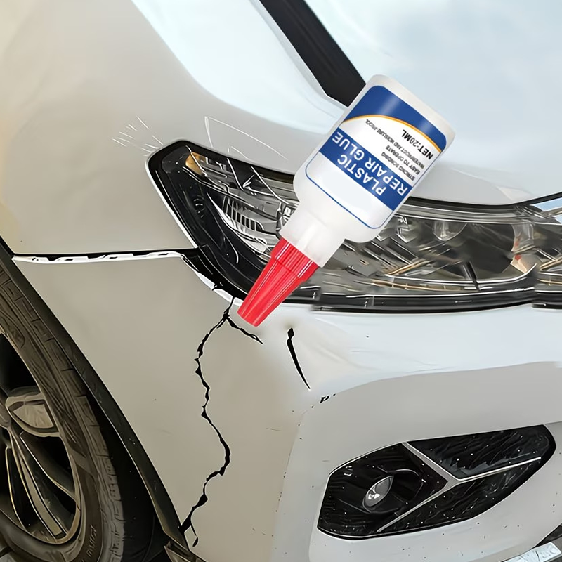 Colle de réparation pour pare-chocs de voiture – Adhérence forte, imperméable et résistante à la chaleur