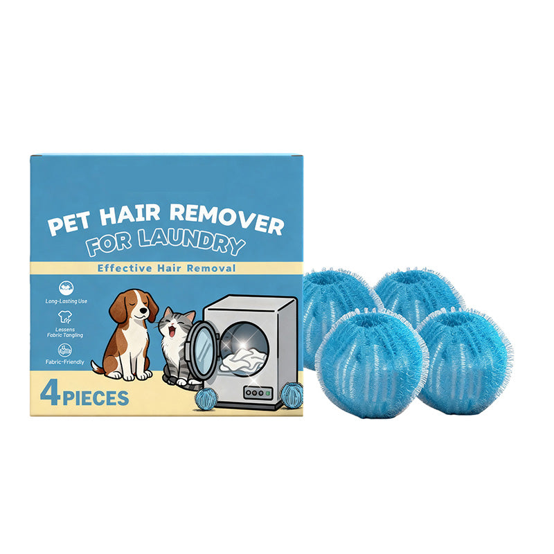 Balles de lavage réutilisables pour retirer les poils d'animaux