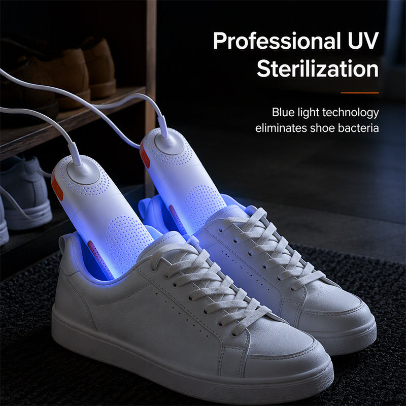 Sèche-chaussures électrique rétractable avec stérilisation UV