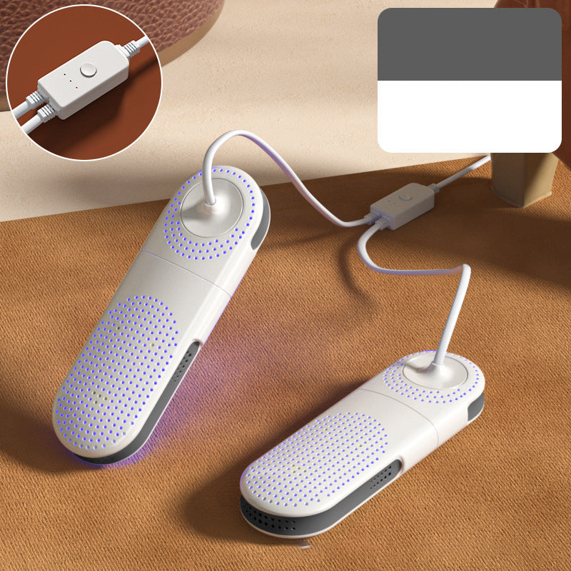 Sèche-chaussures électrique rétractable avec stérilisation UV