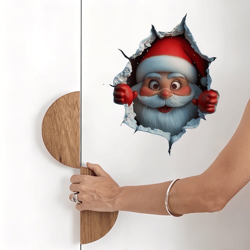Autocollant mural créatif de Noël