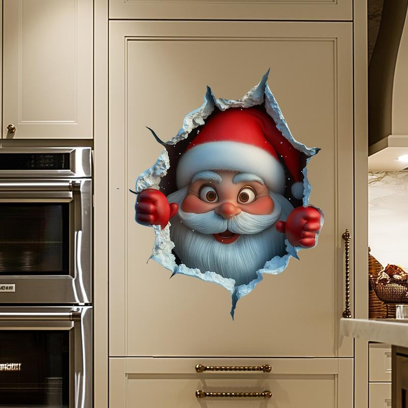 Autocollant mural créatif de Noël