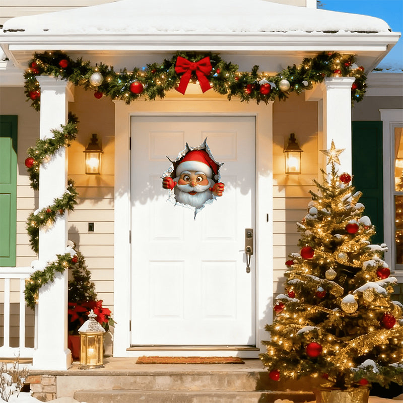 Autocollant mural créatif de Noël