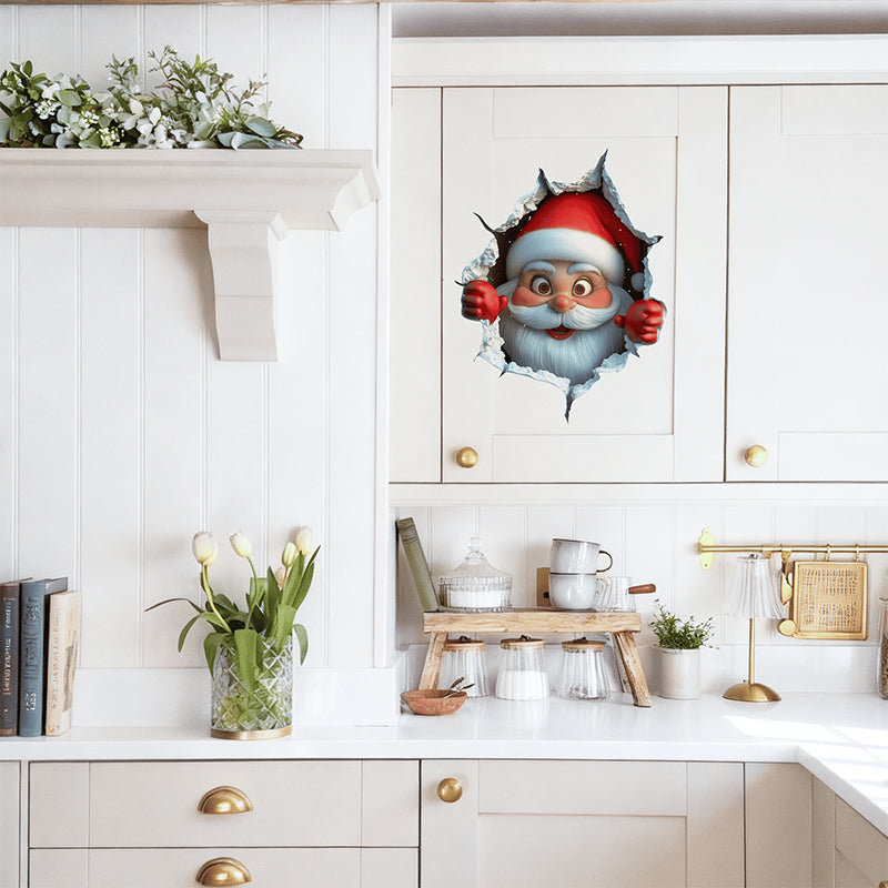 Autocollant mural créatif de Noël