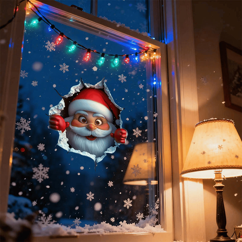 Autocollant mural créatif de Noël