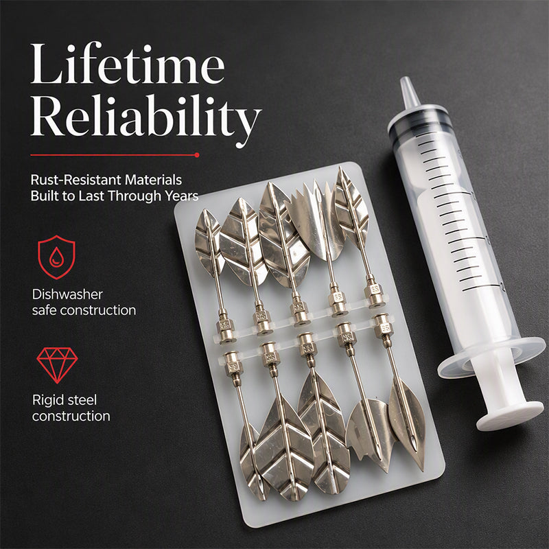 MAINTENANT! Kit d'art de gelée 3D professionnel©\ Outils d'art de gélatine florale 10 pièces en acier inoxydable 304©\ avec seringue, ensemble de décoration de gâteau de gelée de fleurs 3D DIY pour