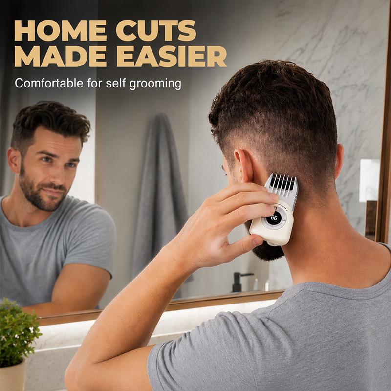 Tondeuse à cheveux sans fil – 4 en 1, étanche, USB-C – pour cheveux et barbe !