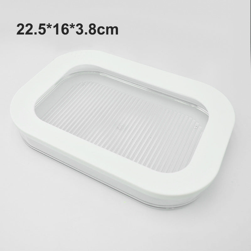 Boîte de Rangement Réfrigérateur Transparente avec Couvercle – Visibilité Optimale, Conception Empilable et 3 Tailles Disponibles – Organisez Votre Frigo Sans Effort