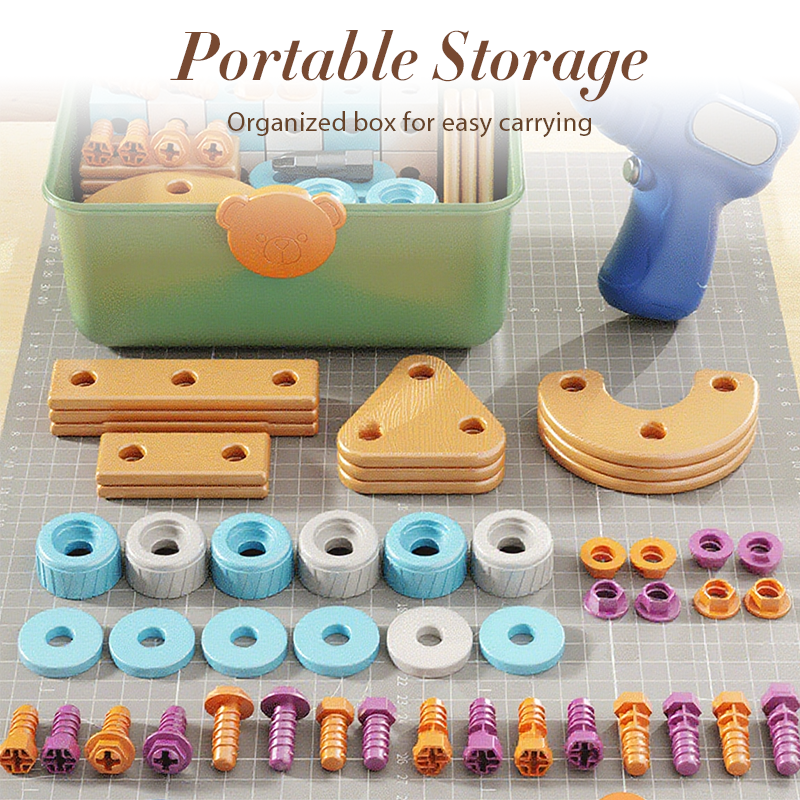 Trousse à outils DIY éducative spéciale pour enfants à durée limitée – Construire plus. Apprendre plus. Jouer de manière créative.