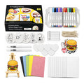 Kit de peinture mousse gonflante pour enfants